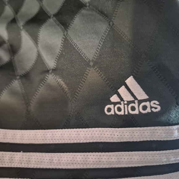 Adidas Green Diamond Pattern Shorts - Picture 4 of 5